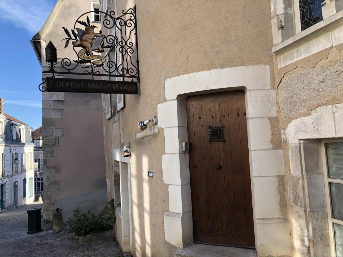 Le Pigeonnier Centre Historique Auxerre Apartment Luaran gambar