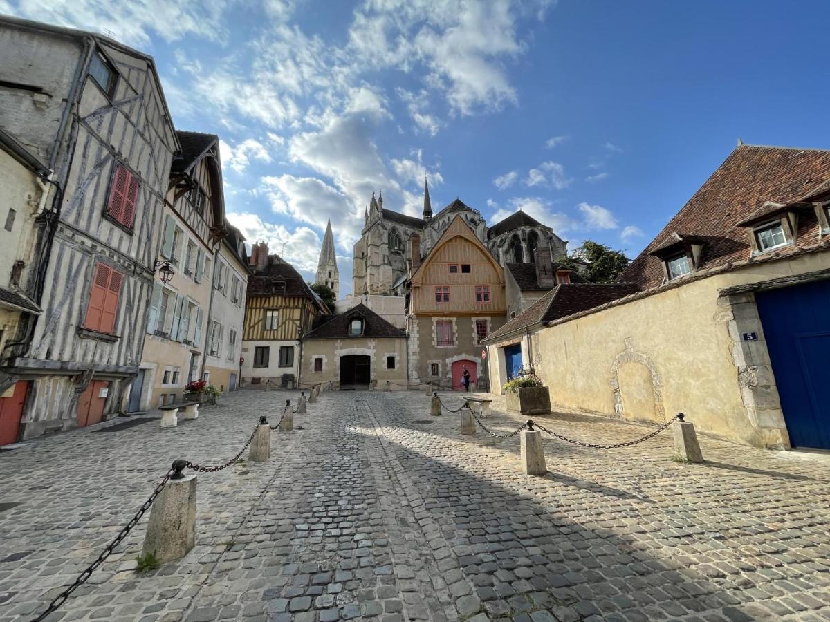 Le Pigeonnier Centre Historique Auxerre Apartment Luaran gambar